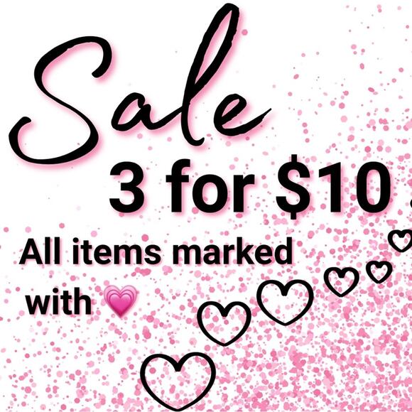 ๐ 3 for $10 SALE ๐ All items marked ๐ - Picture 1 of 2